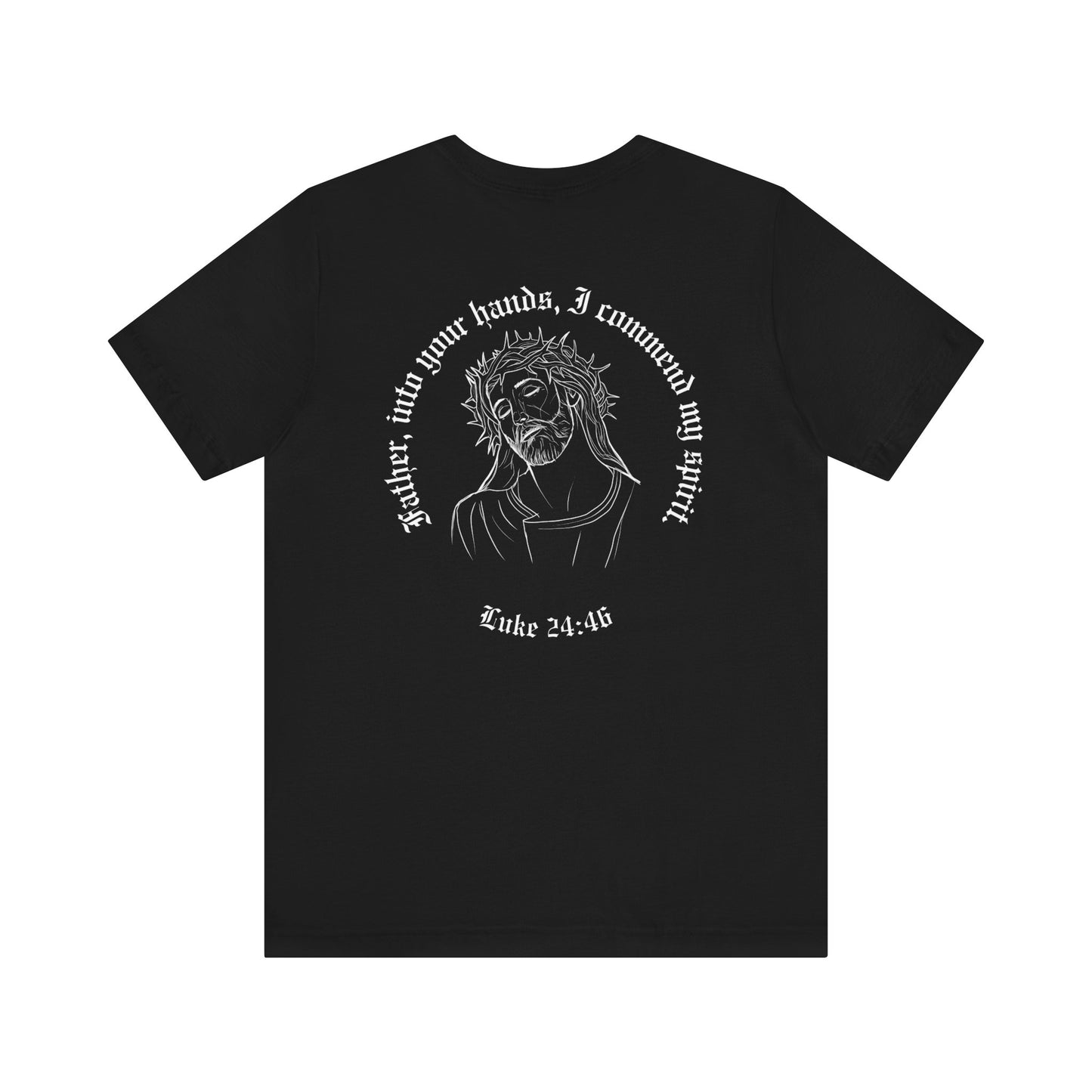 Luke 24:46 Gothic Style T-Shirt